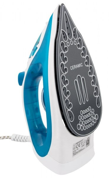 Esperanza EHI002 iron Steam iron Ceramic soleplate Blue,White 2200 W