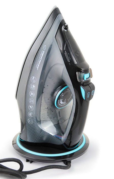 Esperanza EHI010 Steam iron Ceramic soleplate Grey, Black 2600 W