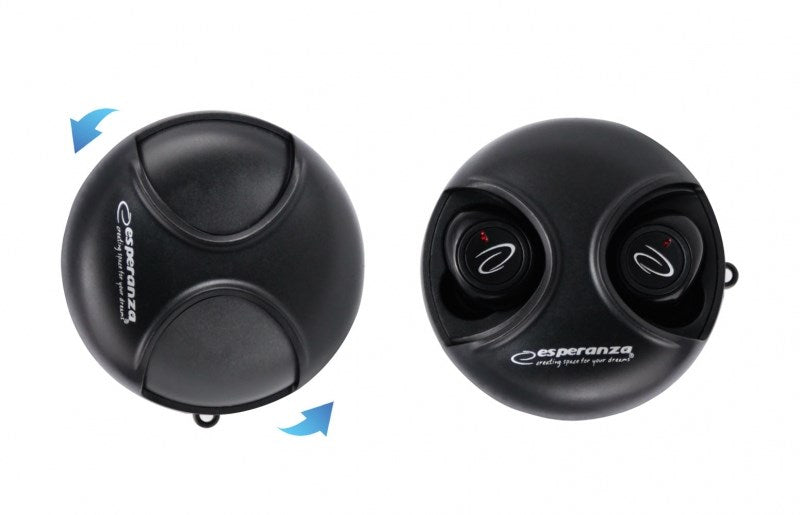Esperanza EH228K headphones/headset Wireless In-ear Calls/Music Micro-USB Bluetooth Black