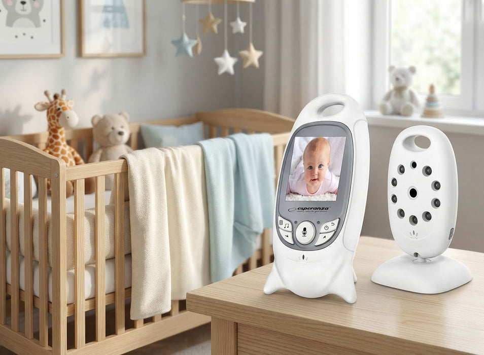 Esperanza EHM001 LCD Baby Monitor 2.0" White
