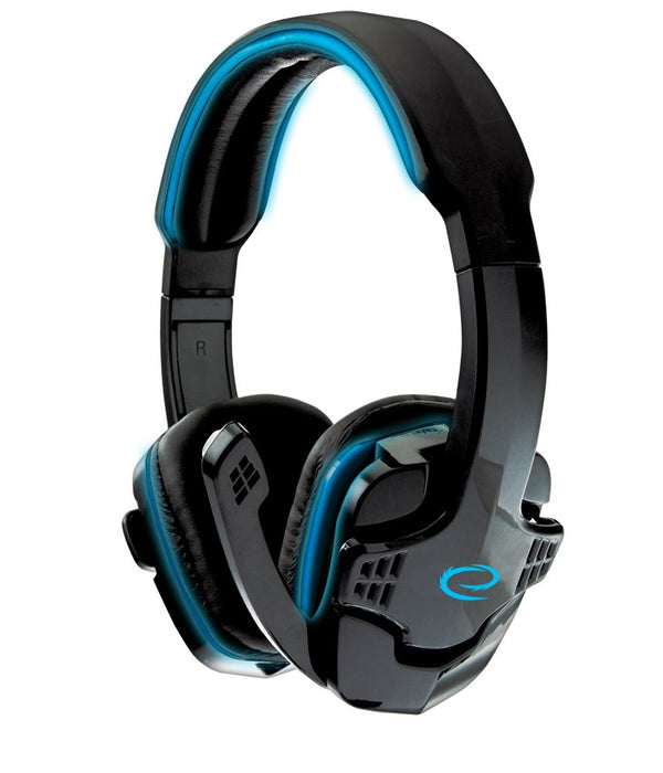 Esperanza Headphones+microphone RAVEN Blue