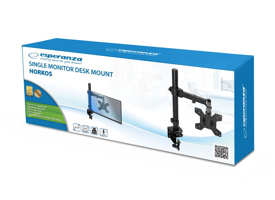 Esperanza ERW017 Desktop mount for monitor 10-27'' up to 8kg