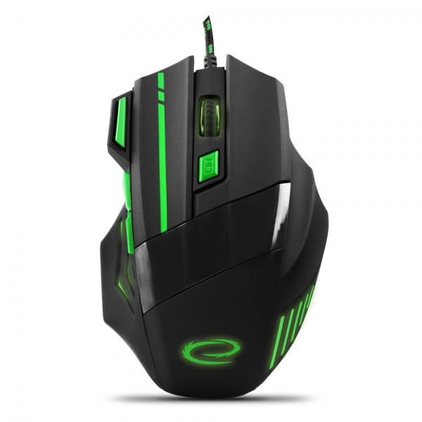 Esperanza Gaming Mouse WOLF Green