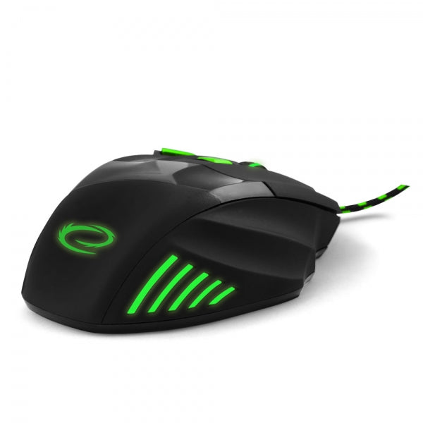 Esperanza Gaming Mouse WOLF Green