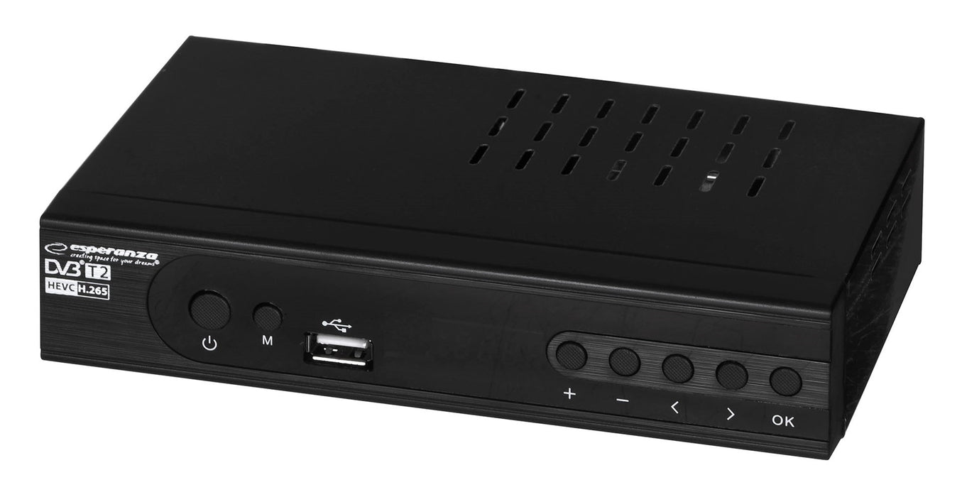 Esperanza EV106P TV set-top box Cable Black