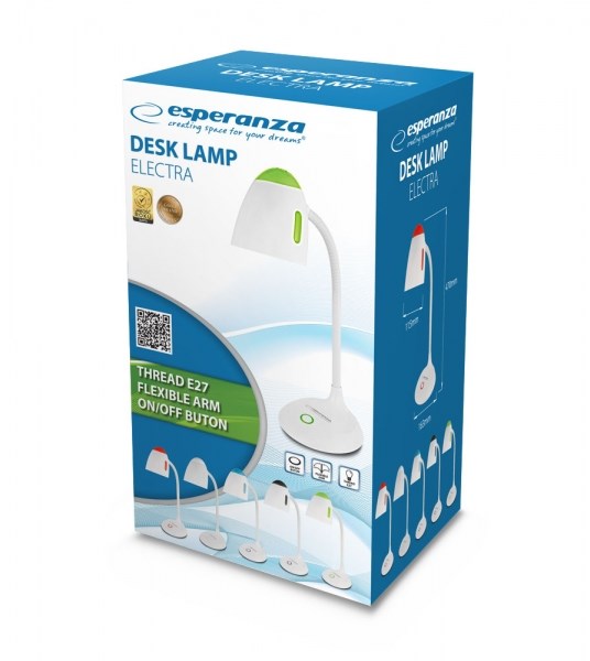 Esperanza ELD110W table lamp E27 12 W LED White