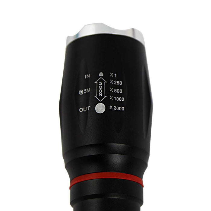 Esperanza Dione Black Hand flashlight LED