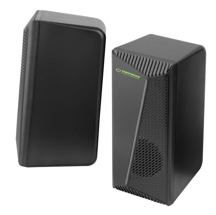Esperanza EGS106 Speakers 2.0 LED Black 6W