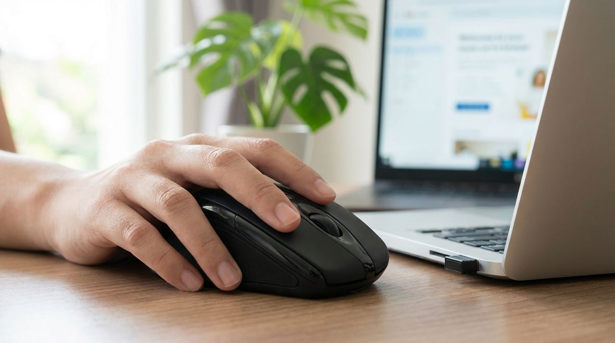 Esperanza EM101K mouse Ambidextrous RF Wireless Optical 1000 DPI