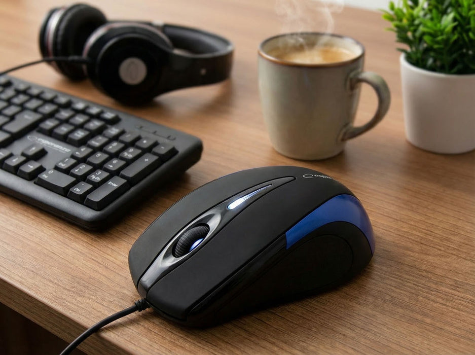 Esperanza EM102B mouse USB Type-A Optical 800 DPI