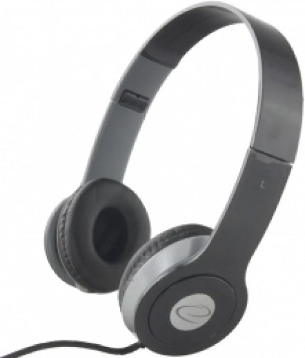 Esperanza EH145K headphones/headset Wired Head-band Music Black