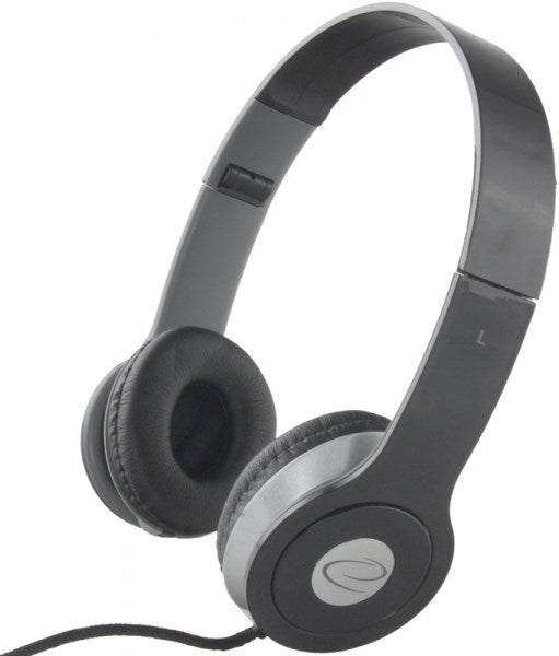 Esperanza EH145K headphones/headset Wired Head-band Music Black