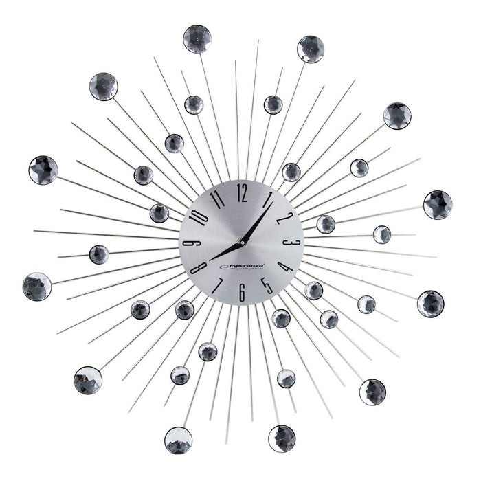 Esperanza EHC002 wall clock Mechanical wall clock Round Stainless steel