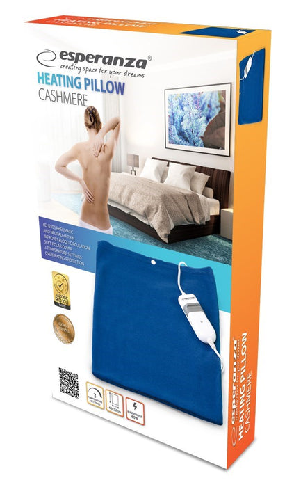 Esperanza EHB004 electric pillow 60 W Blue