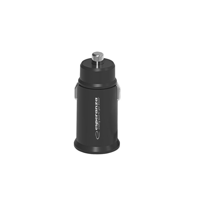Esperanza EZC111K mobile device charger Smartphone, Tablet Black USB Fast charging Auto