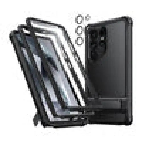 ESR Armor Kickstand for Samsung Galaxy S24 Ultra (black) - Protective cases for smartphones<<<Cases<<<GSM