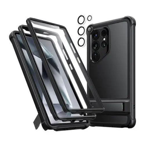 ESR Armor Kickstand for Samsung Galaxy S24 Ultra (black) - Protective cases for smartphones<<<Cases<<<GSM