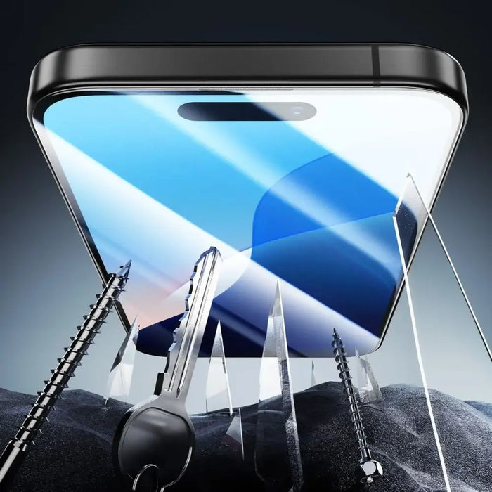 ESR Armorite Tempered Glass for iPhone 16 Pro Max - with Black Frame - Cell phone tempered glass<<<HurtelXML