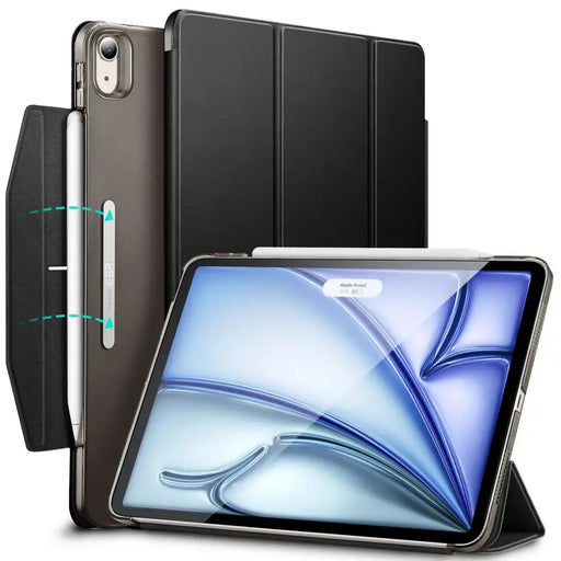 ESR Ascend Trifold Case for iPad Air 10.9’’ 4/5 2020-2022 / 11.6’’ 2024 - Black - Cell phone cases