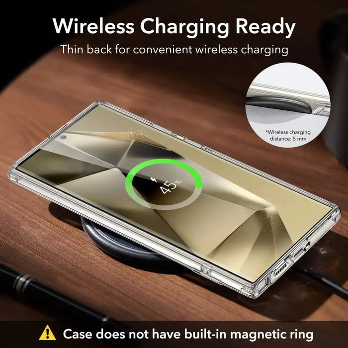 ESR Boost Kickstand Case for Samsung Galaxy S24 Ultra (transparent) - Cell phone cases