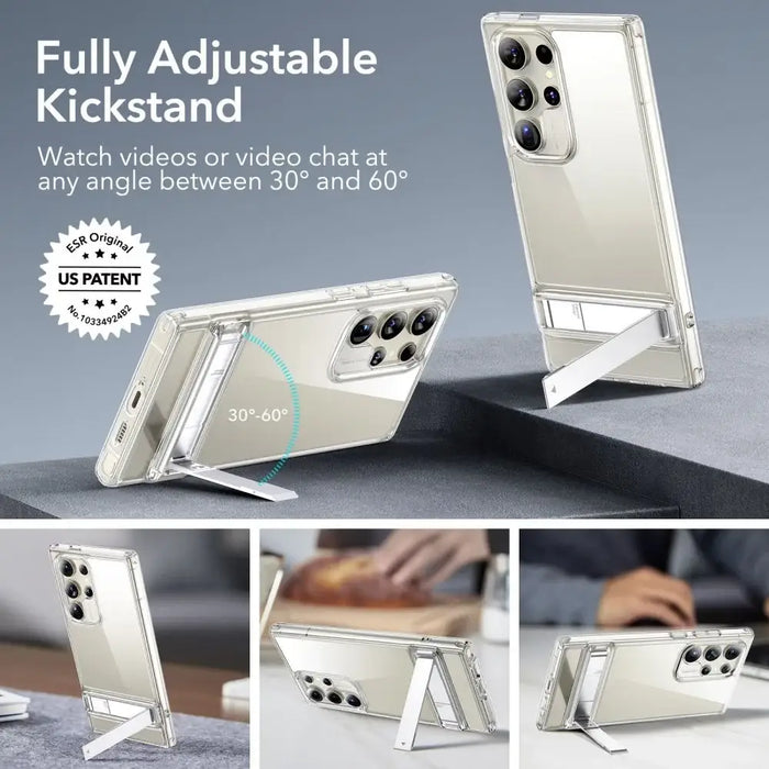 ESR Boost Kickstand Case for Samsung Galaxy S24 Ultra (transparent) - Cell phone cases