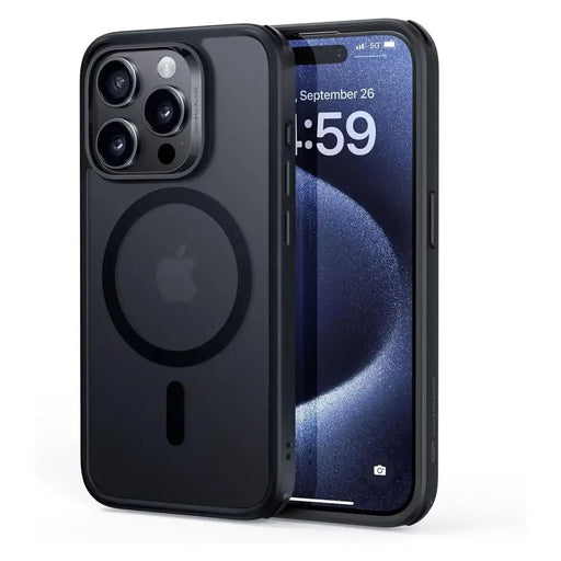 ESR Classic Hybrid (HaloLock) Case for iPhone 15 Pro Max (black) - Protective cases for smartphones<<<Cases<<<GSM