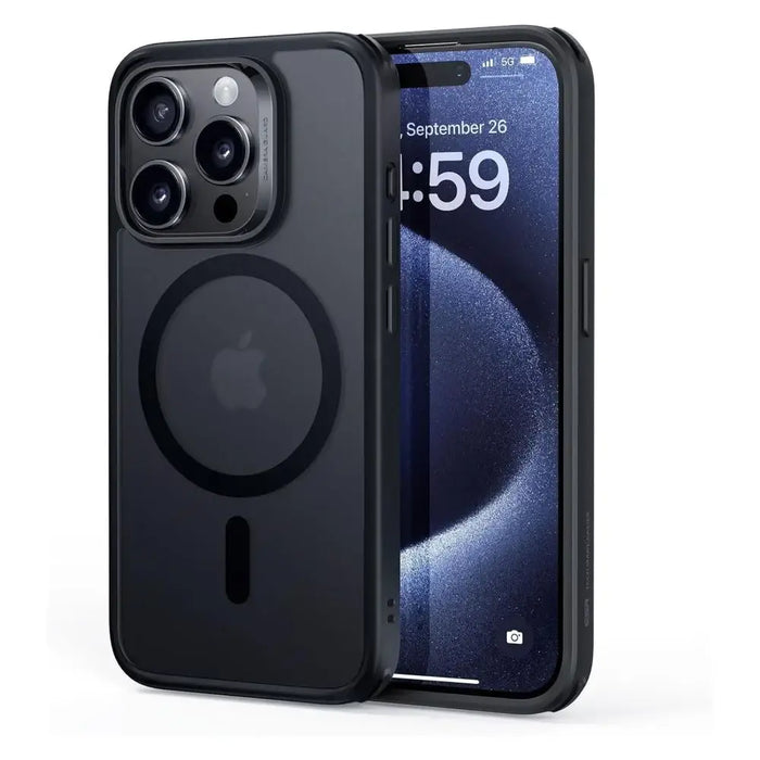 ESR Classic Hybrid (HaloLock) Case for iPhone 15 Pro Max (black) - Protective cases for smartphones<<<Cases<<<GSM
