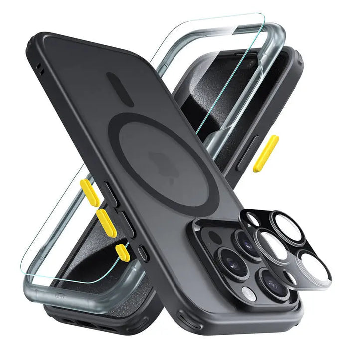 ESR Classic Hybrid (HaloLock) Case for iPhone 15 Pro Max (black) - Protective cases for smartphones<<<Cases<<<GSM