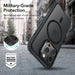 ESR Classic Hybrid (HaloLock) Case for iPhone 15 Pro Max (black) - Protective cases for smartphones<<<Cases<<<GSM