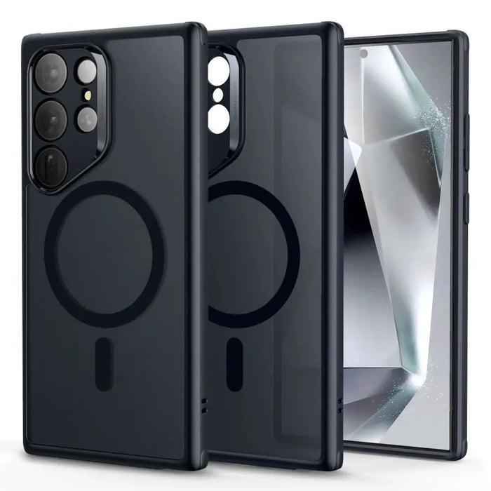 ESR Classic Hybrid Halolock Case for Samsung Galaxy S24 Ultra - Matte Black - Cell phone cases and covers<<<HurtelXML