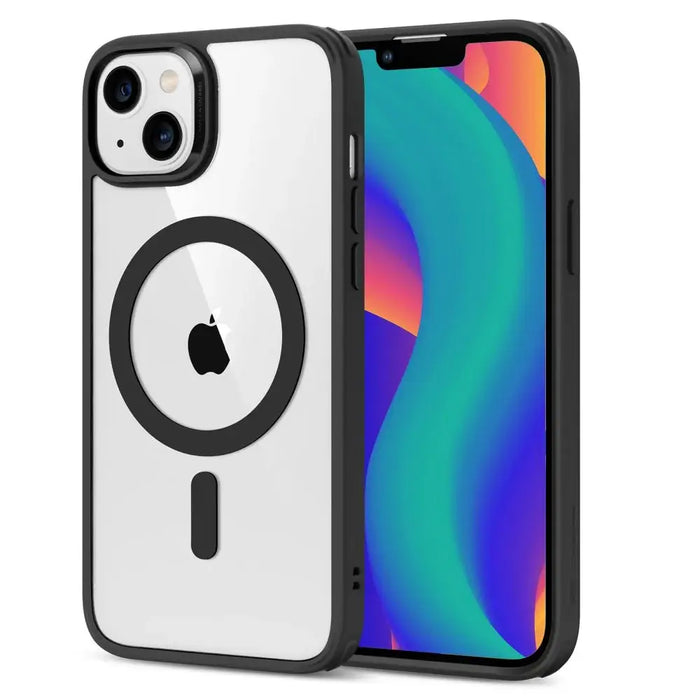 ESR Classic Hybrid Halolock Case with MagSafe for iPhone 14 Plus - Clear/Black - Cell phone cases and covers<<<HurtelXML