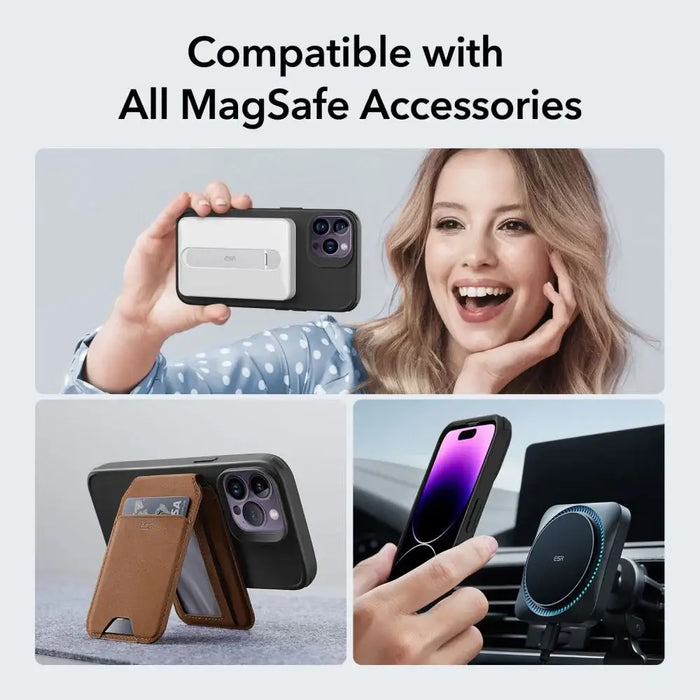 ESR Classic Hybrid Halolock MagSafe Case for iPhone 14 Pro Max - Black - Cell phone cases and covers<<<HurtelXML