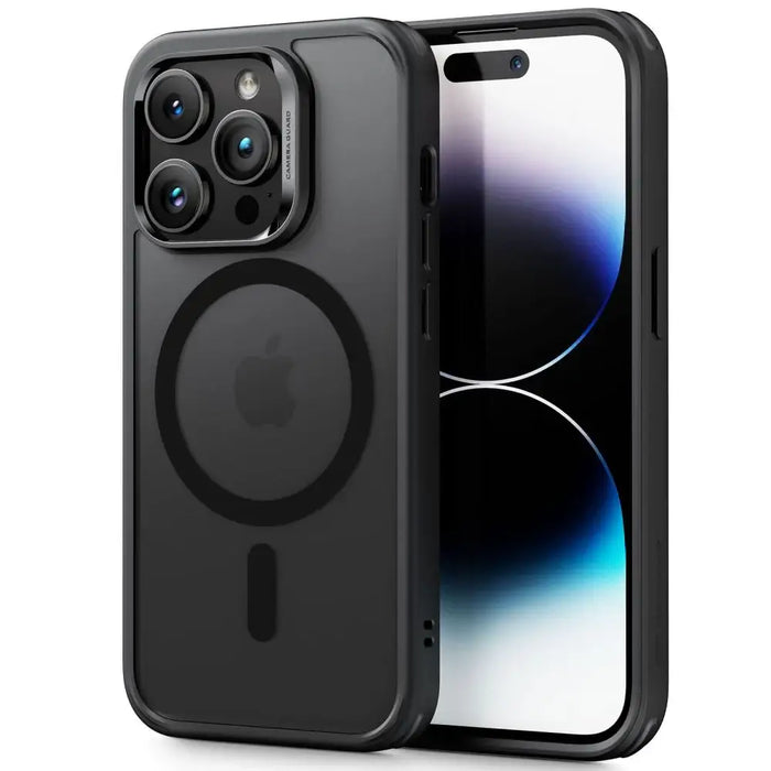 ESR Classic Hybrid Halolock MagSafe Case for iPhone 14 Pro Max - Matte Black - Protective cases