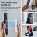 ESR Classic Hybrid Halolock MagSafe Case for iPhone 15 Pro Max - Clear Black - Cell phone cases and covers<<<HurtelXML