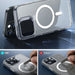 ESR Classic Hybrid Halolock MagSafe Case + Tempered Glass for iPhone 16 Pro Max - Semi-Transparent - Cell phone cases