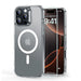 ESR Classic Hybrid Halolock MagSafe Case + Tempered Glass for iPhone 16 Pro Max - Semi-Transparent - Cell phone cases