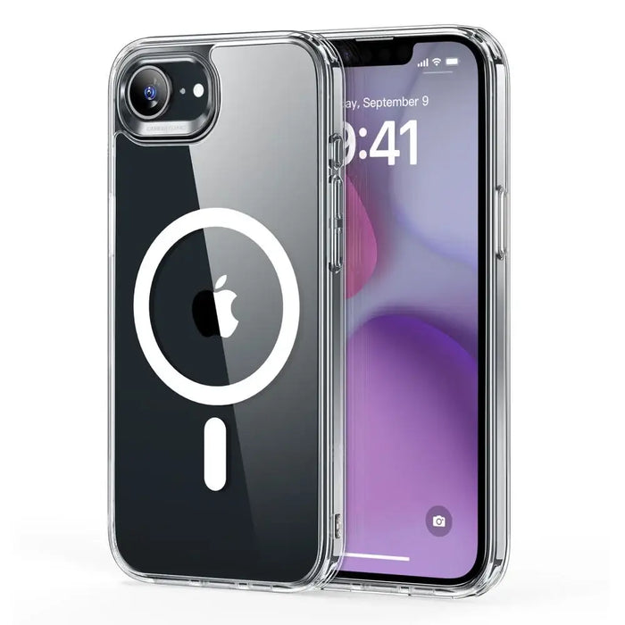ESR Classic Hybrid Halolock MagSafe iPhone 16e Case - Clear - Cell phone cases and covers<<<HurtelXML