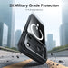 ESR Classic Hybrid Kickstand MagSafe Case for iPhone 17 Pro - Clear Black - Cell phone cases and covers<<<HurtelXML