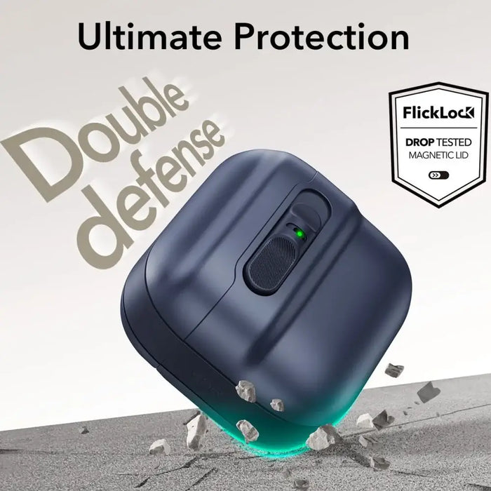 ESR Pulse Halolock Magsafe case for AirPods 4 - blue - Cell phone cases and covers<<<HurtelXML