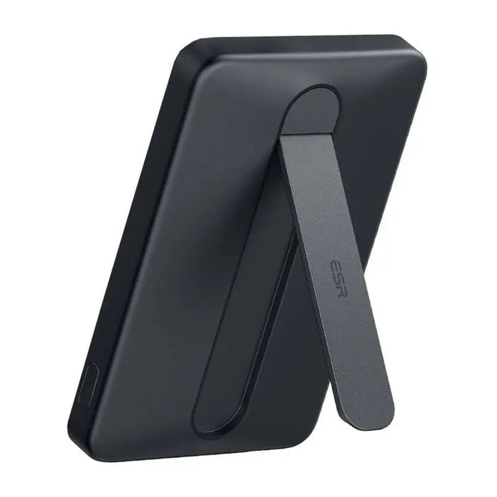 ESR Qi2 MagSlim 5000 mAh magnetic powerbank with stand (black) - Powerbanks<<<GSM Accessories<<<InnproXML