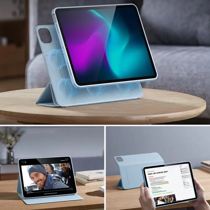 ESR Rebound Hybrid Case for iPad Air 10.9’’ 4/5 2020-2022 / 11.6’’ 2024 - Blue - Cell phone cases and covers<<<HurtelXML