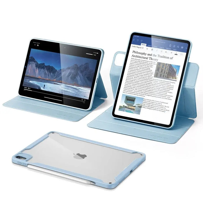 ESR Rebound Hybrid Case for iPad Air 10.9’’ 4/5 2020-2022 / 11.6’’ 2024 - Blue - Cell phone cases and covers<<<HurtelXML