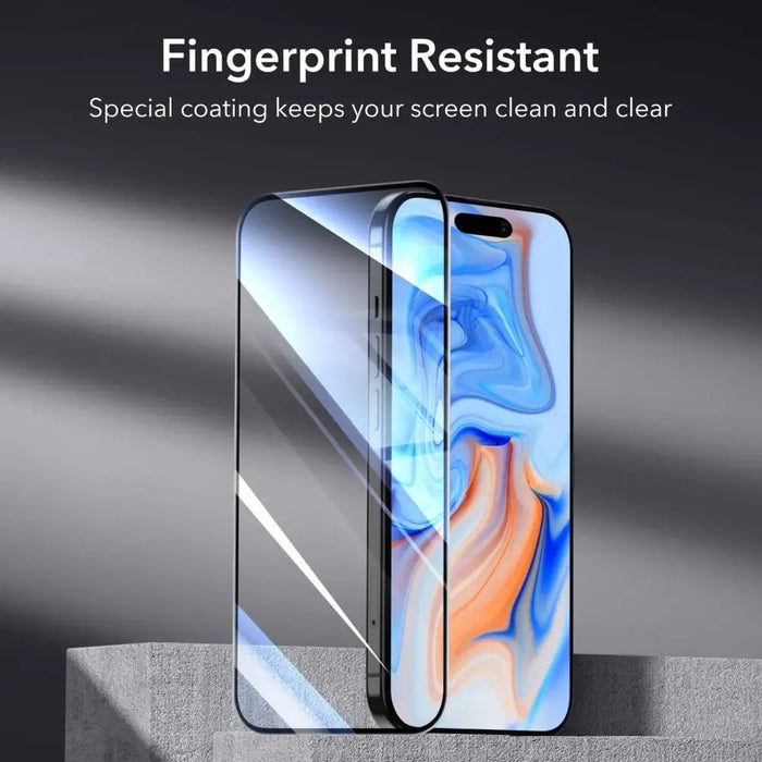 ESR Tempered Glass for iPhone 15 - black 2 pcs. - Cell phone tempered glass<<<HurtelXML