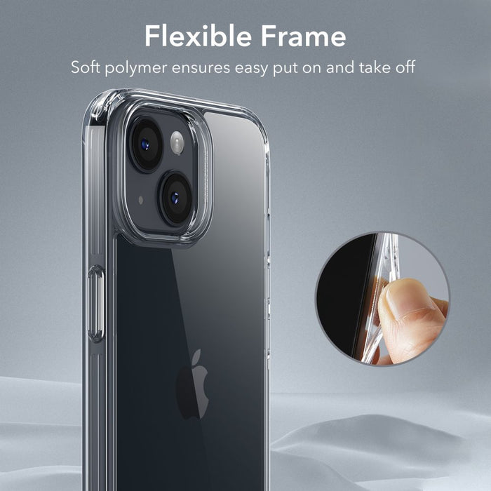 ESR Ice Shield iPhone 15 Plus Case - Clear