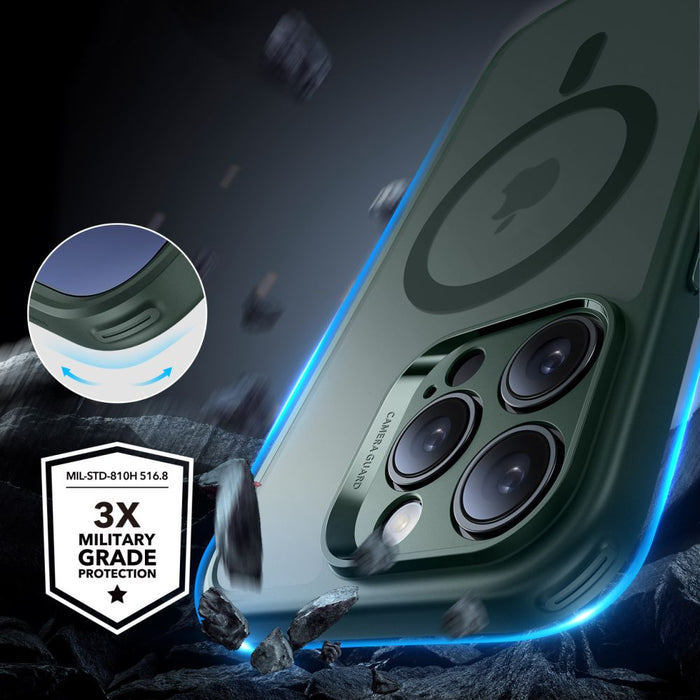 ESR Classic Pro Set Halolock MagSafe Case for iPhone 16 Pro Max - Green