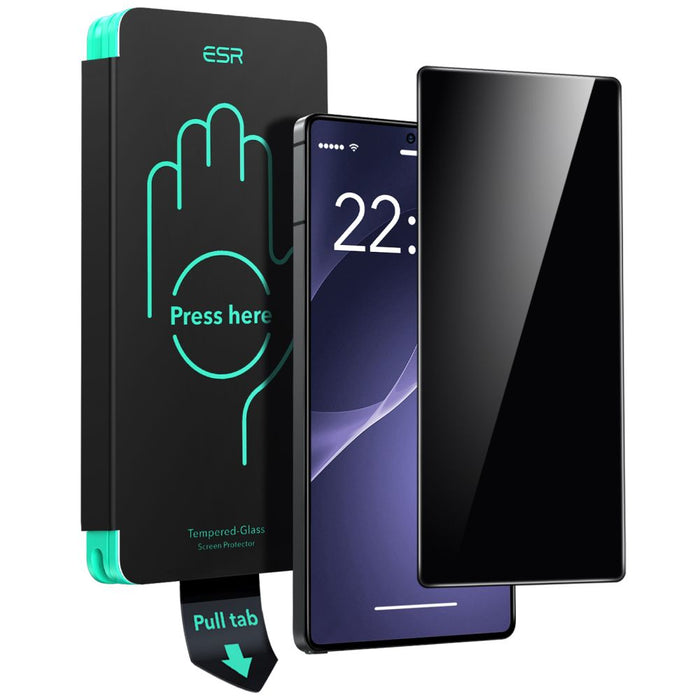 ESR Tempered Glass Privacy Glass on Samsung Galaxy S25 Ultra
