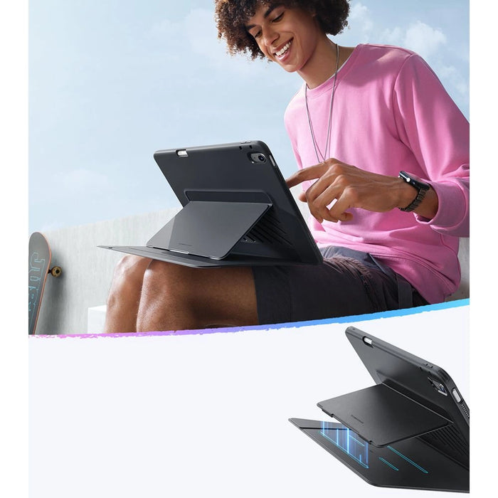 ESR Flip Hybrid Case for iPad Air 13&quot; 1 / 2 (gen.) 2024-2025 - Black