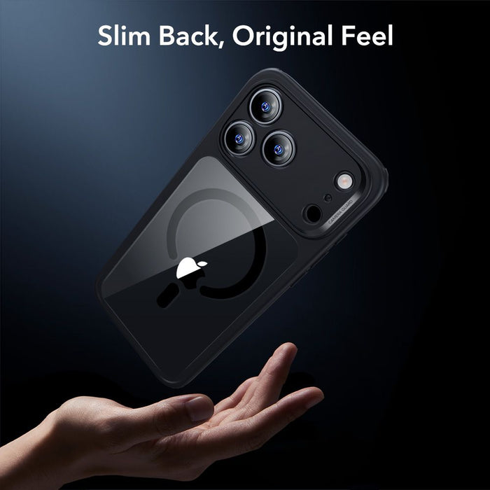 ESR Classic Hybrid MagSafe + Tempered Glass Set for iPhone 17 Pro - Clear Black