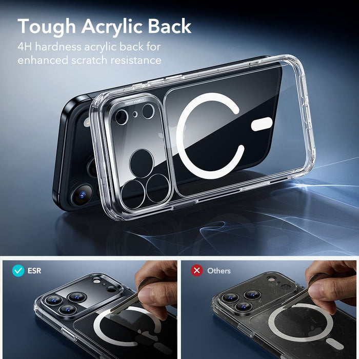 ESR Classic Hybrid MagSafe + Tempered Glass Set for iPhone 17 Pro Max - Clear