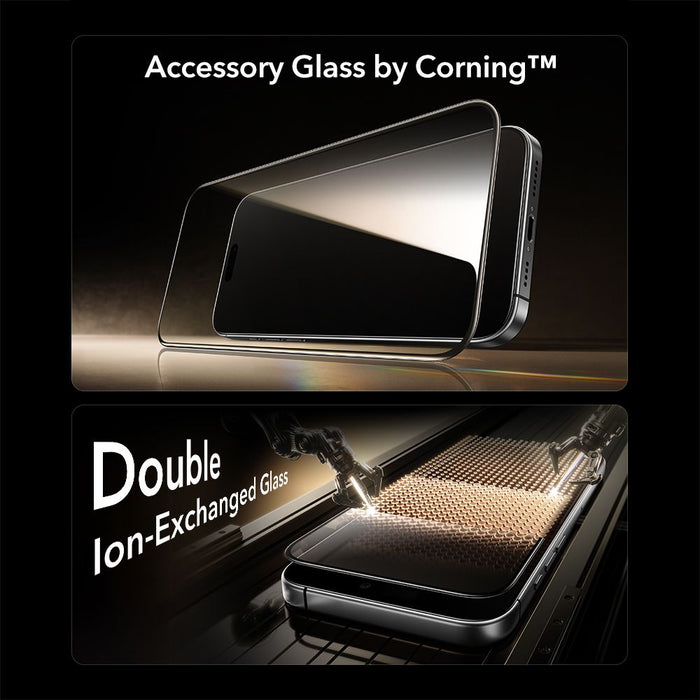 ESR UltraFit Armorite Pro Tempered Glass for iPhone 16 Pro / 17 - Transparent